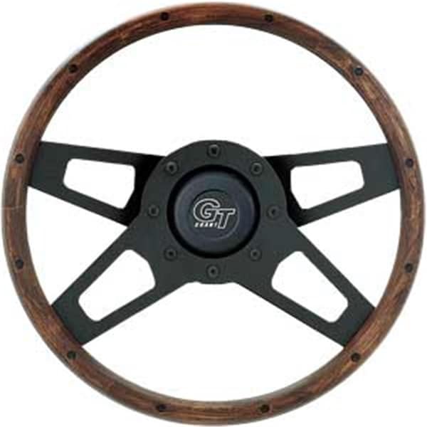 Grant Wood Challenger Steering Wheels, Matte Black G19-404 - main